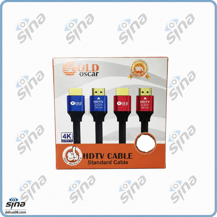 کابل HDMI/کابل 10متری4K/کابل استاندارد/ULTRA HD/گلد اسکار/Gold Oscar/HDTV Cable